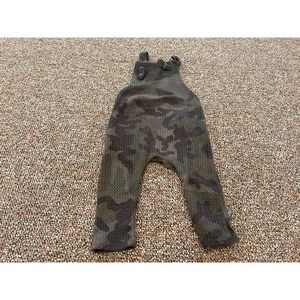 Vintage‎ Rose Boutique Handmade Camo Overalls Size 12-18M